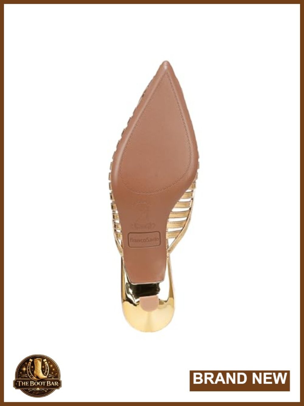 Franco Sarto Marlina Womens Pointed Toe Kitten Heel Mule Faux Leather Slip On - Picture 5 of 6
